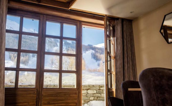 Chalet Cristal 1, Val dIsere, View from Lounge